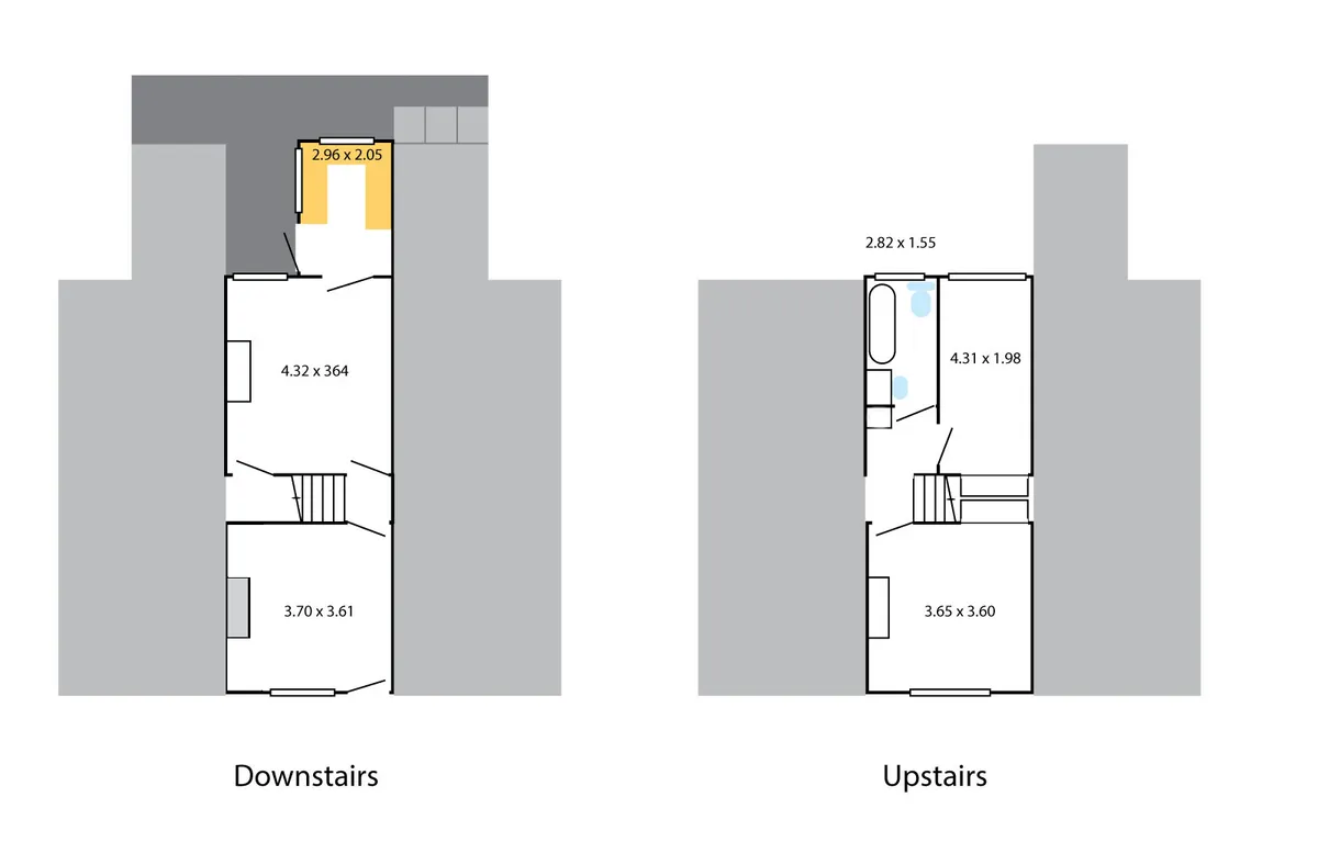 Floorplan for 89 Station Road